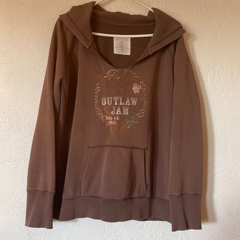 Vintage Maurice’s Copper Mountain Outlaw Jam June 4-6 1982 VNeckHoodie Size XXL